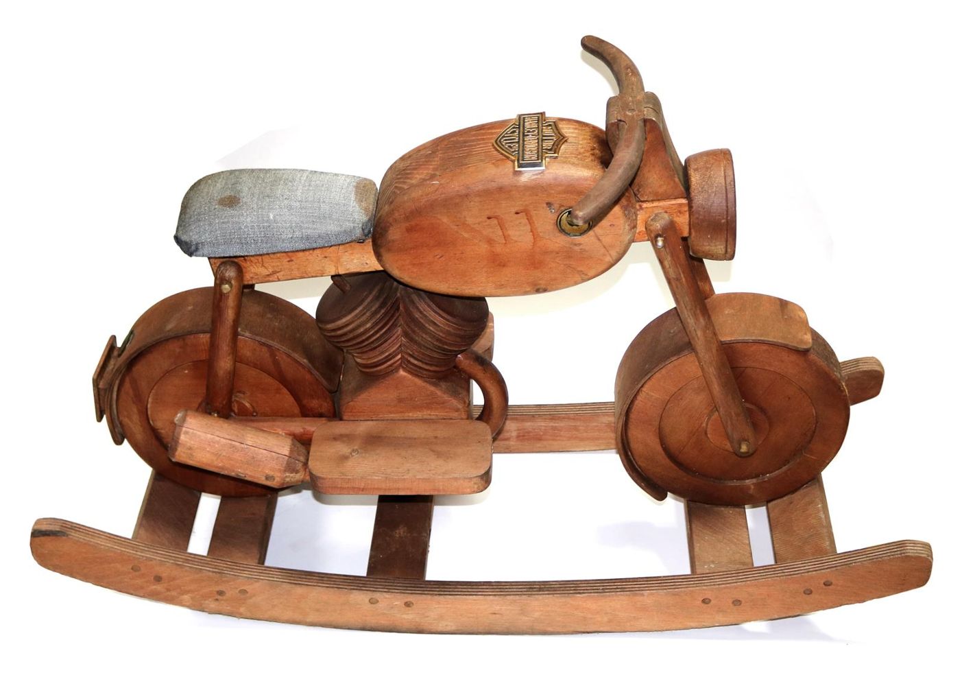 Große Abbildung Nr.1: 125-2870 Harley Davidson Schaukelmotorrad.: (Spielzeug)