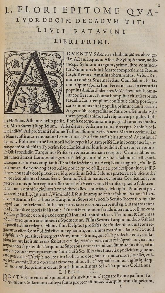 Große Abbildung Nr.2: 125-288 Livius,T.: (Alte Drucke, Handschriften und Theologie)