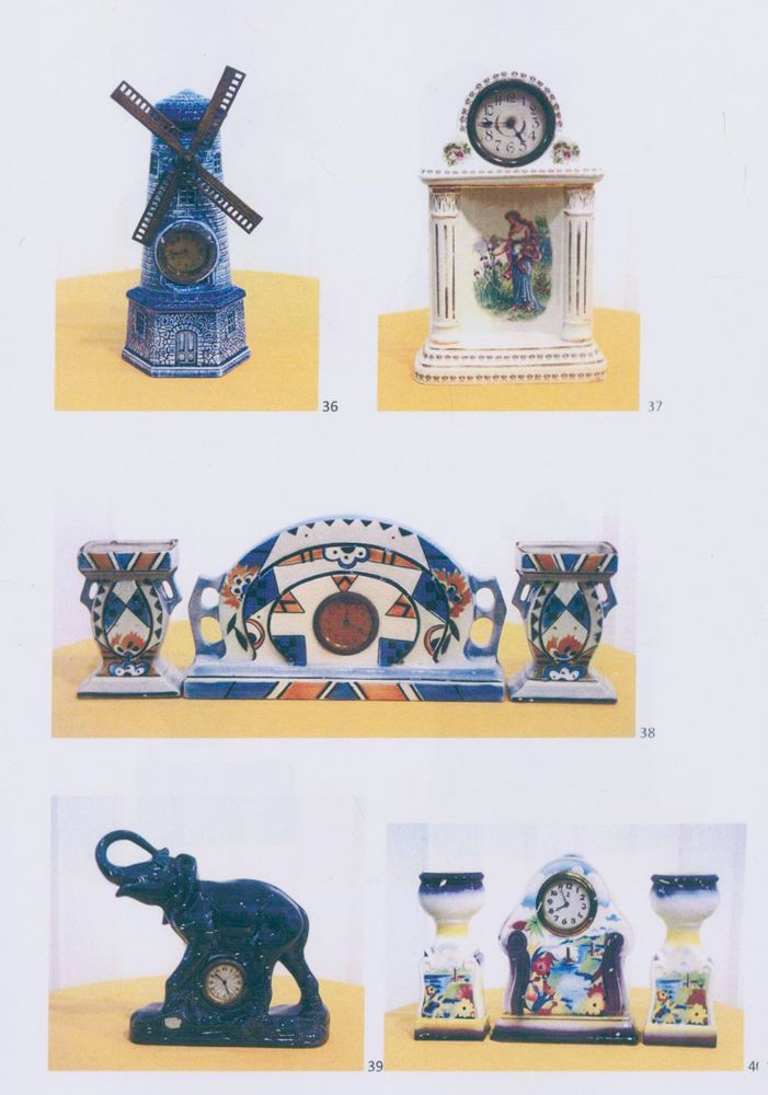 Große Abbildung Nr.8: 125-2889 Art Deco, Belgien.: (Uhren)