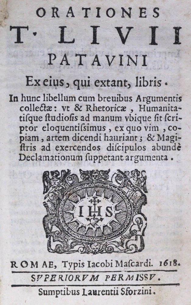 Große Abbildung Nr.1: 125-290 Livius,T.: (Alte Drucke, Handschriften und Theologie)