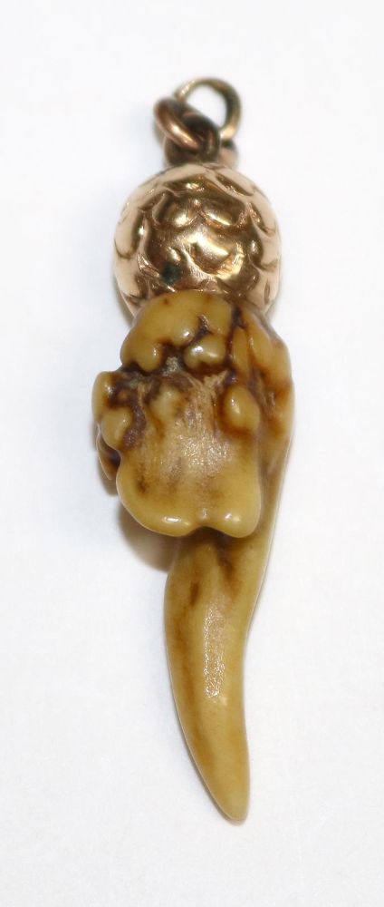 Große Abbildung Nr.2: 125-2901 Amulett, Gold: (Volkskunst)