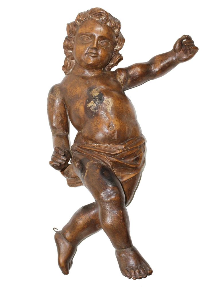 Große Abbildung Nr.1: 125-2903 Barock Putto.: (Volkskunst)