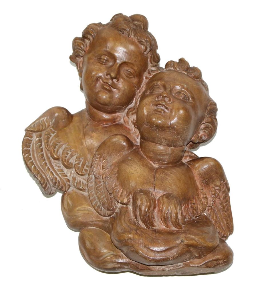 Große Abbildung Nr.1: 125-2906 Barockputten: (Volkskunst, Religiöse Volkskunst)