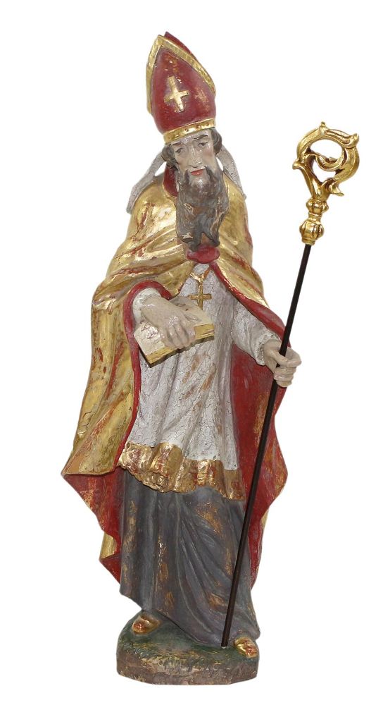 Große Abbildung Nr.1: 125-2908 Der heilige Nikolaus: (Volkskunst, Religiöse Volkskunst)