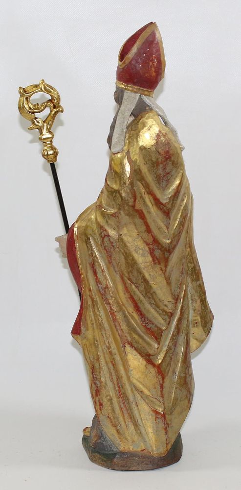 Große Abbildung Nr.2: 125-2908 Der heilige Nikolaus: (Volkskunst, Religiöse Volkskunst)