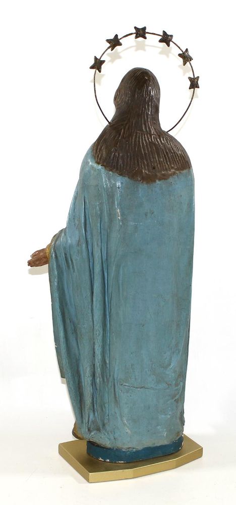 Große Abbildung Nr.2: 125-2911 Madonna auf Lindwurm: (Volkskunst, Religiöse Volkskunst)