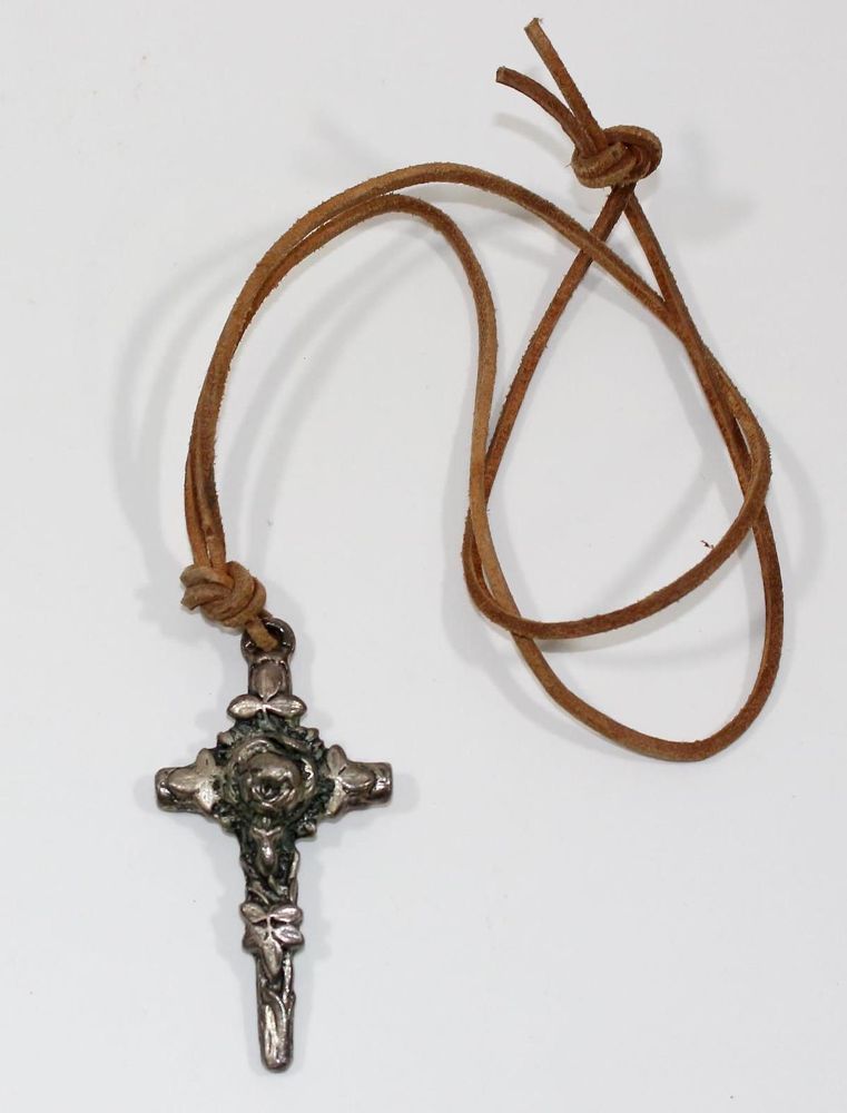 Große Abbildung Nr.2: 125-2912 Pilgermedaillen u. Kreuze.: (Volkskunst, Religiöse Volkskunst)