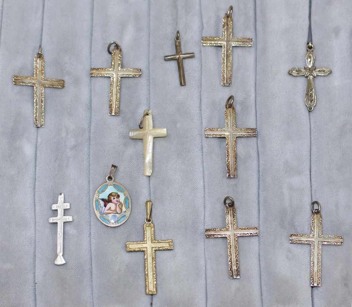 Große Abbildung Nr.2: 125-2915 Sammlung Kruzifixe: (Volkskunst, Religiöse Volkskunst)