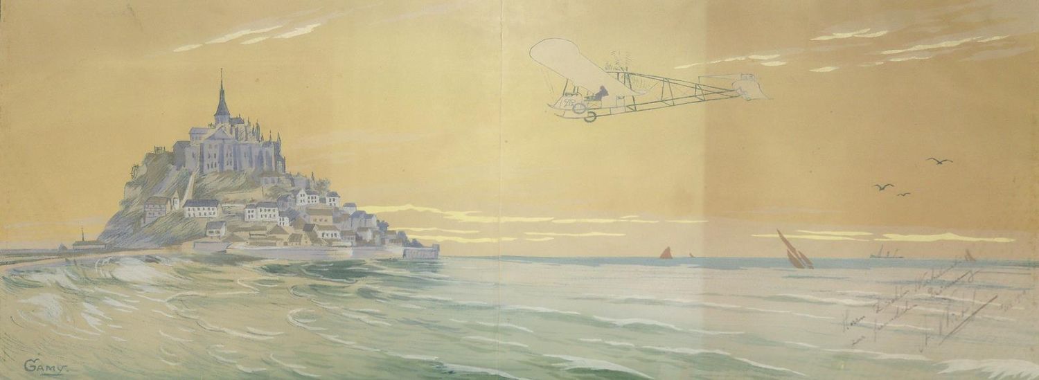 Große Abbildung Nr.1: 125-2981 Gamy (d.i. Marguerite Montaut: (Varia, Aeronautik)