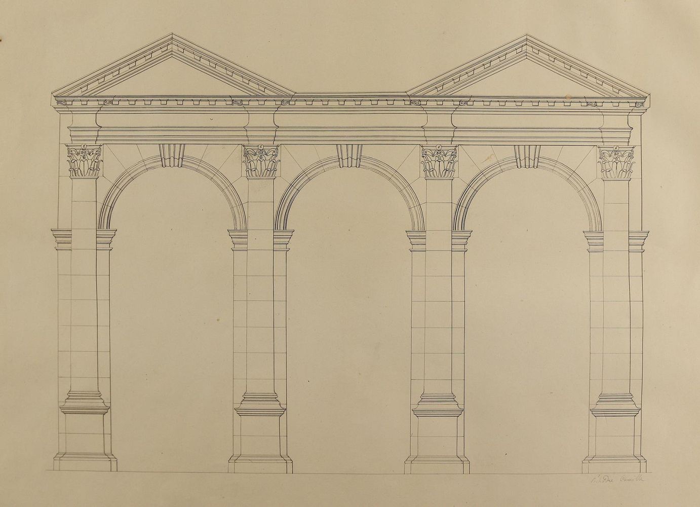 Große Abbildung Nr.4: 125-2987 Architektur.: (Varia)