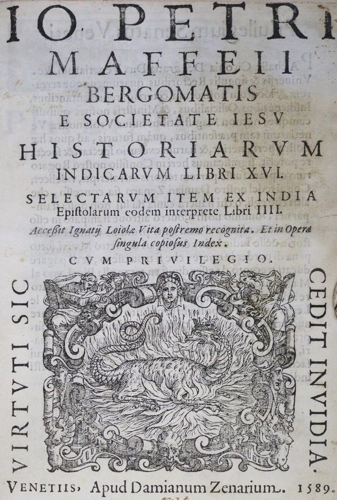 Große Abbildung Nr.1: 125-302 Maffei,G.P.: (Alte Drucke, Handschriften und Theologie)