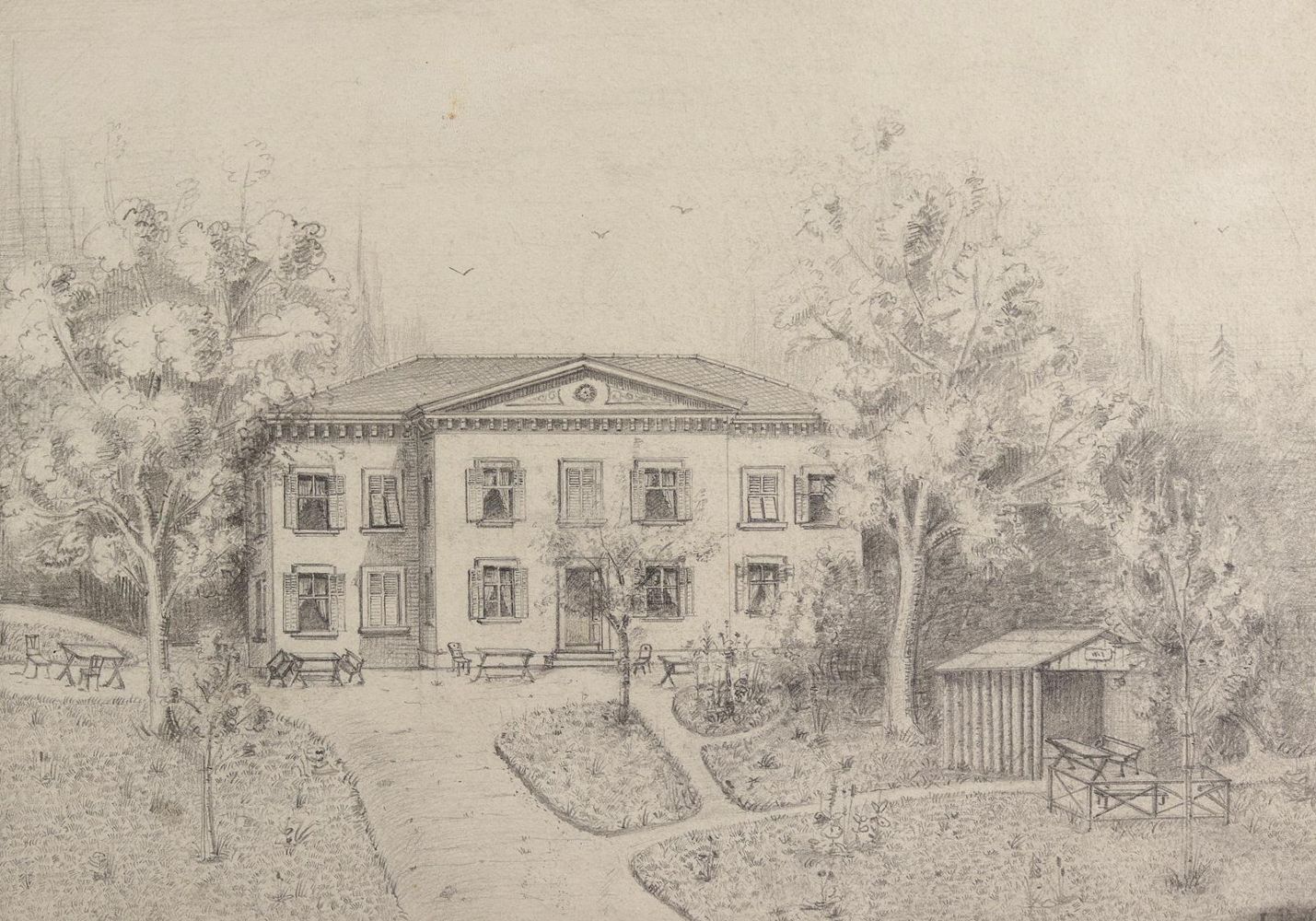 Große Abbildung Nr.1: 125-3034 Gebäudeansichten.: (Varia)