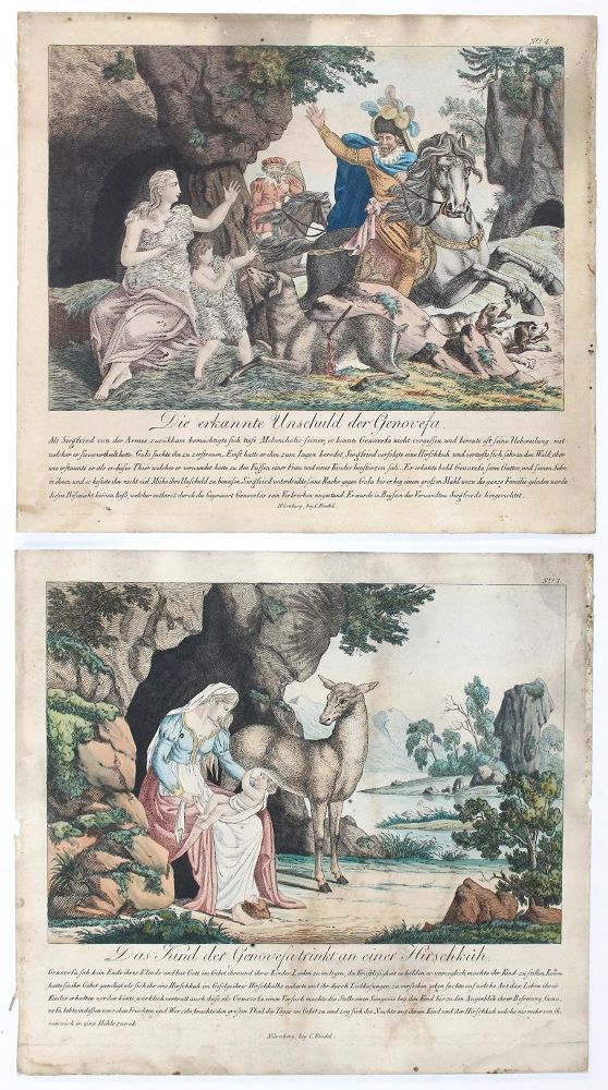 Große Abbildung Nr.3: 125-3036 Genoveva von Brabant.: (Varia)
