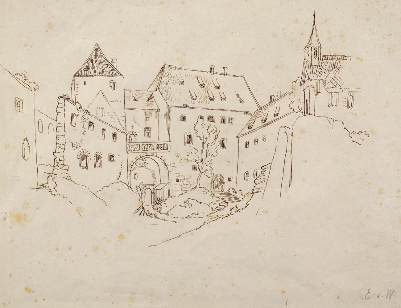 Große Abbildung Nr.1: 125-3078 Landschaften u. Ansichten.: (Varia)
