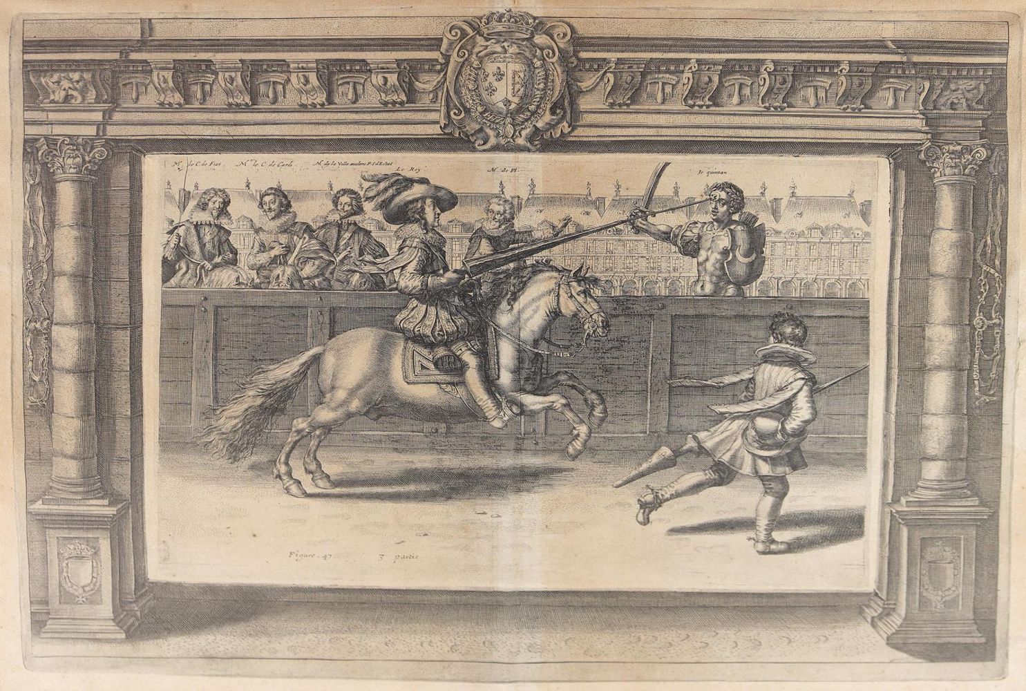 Große Abbildung Nr.1: 125-3103 Reitschule.: (Varia, Pferde)