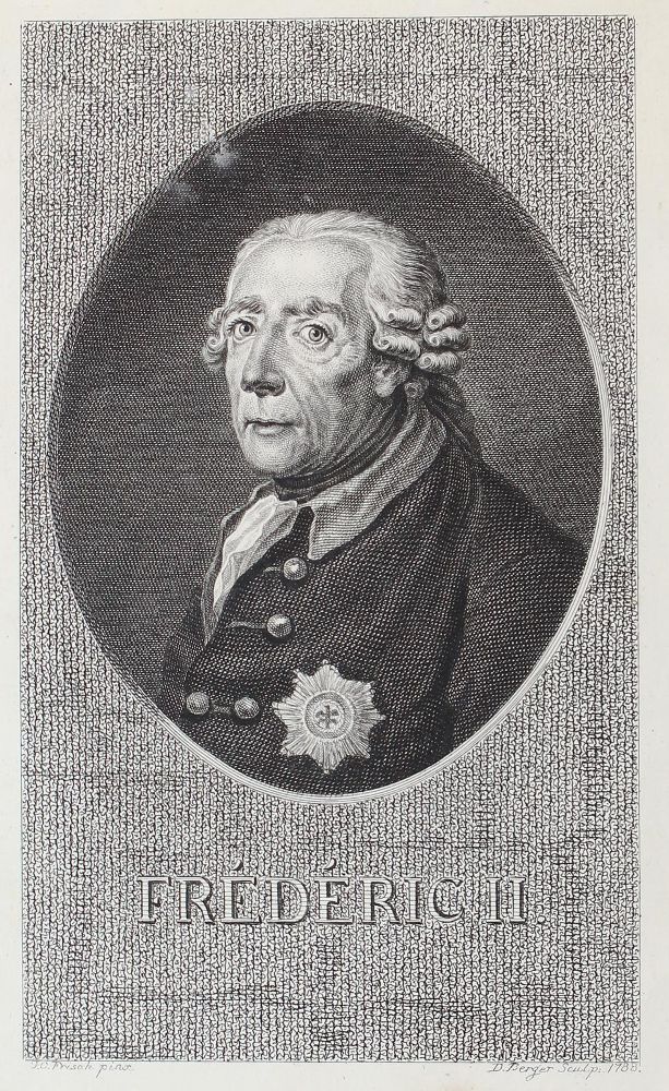 Große Abbildung Nr.1: 125-3105 Berger, Daniel: (Varia, Portrait, Friedrich II.)