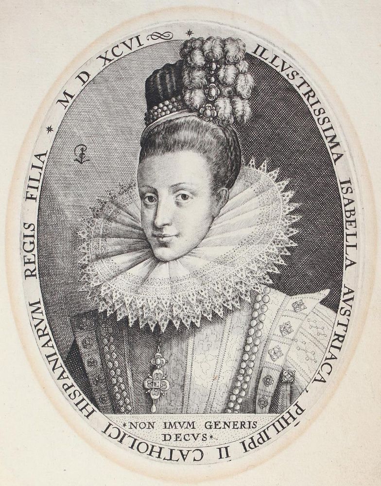 Große Abbildung Nr.1: 125-3109 Passe, Crispjin de d. Ä.: (Varia, Portrait, Isabella Clara Eugenia)