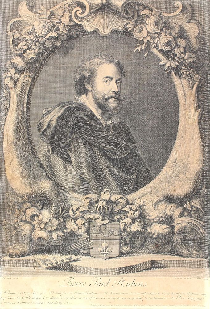 Große Abbildung Nr.1: 125-3113 Audran, Jean: (Varia, Portrait, Rubens)