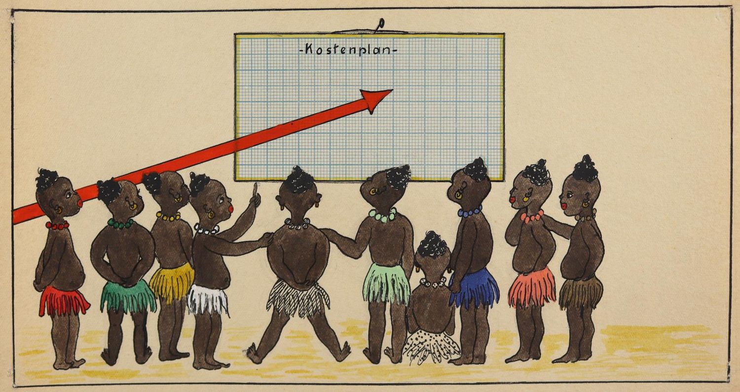 Große Abbildung Nr.1: 125-3139 Zehn kleine Negerlein: (Varia)