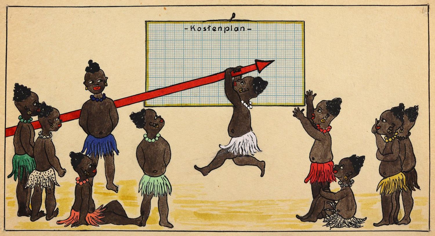 Große Abbildung Nr.3: 125-3139 Zehn kleine Negerlein: (Varia)
