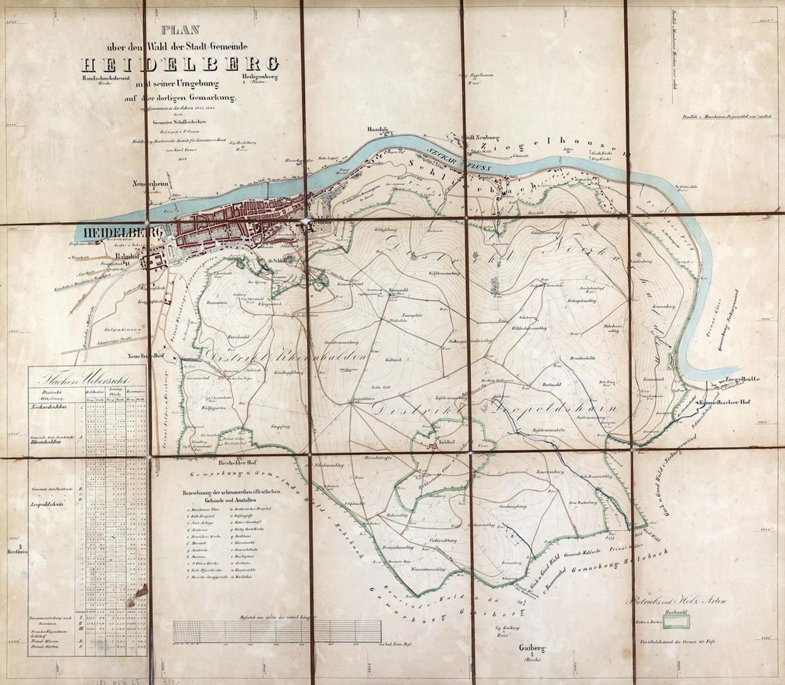 Große Abbildung Nr.1: 125-3196 Heidelberg.: (Deutschland)