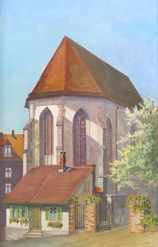 Große Abbildung Nr.1: 125-3223 Barfüßerkirche: (Deutschland, Pforzheim)