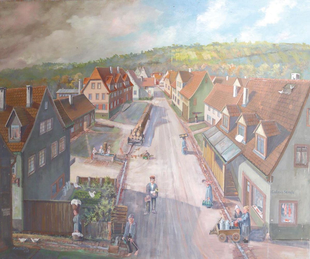 Große Abbildung Nr.1: 125-3230 Calwer Straße.: (Deutschland, Pforzheim)
