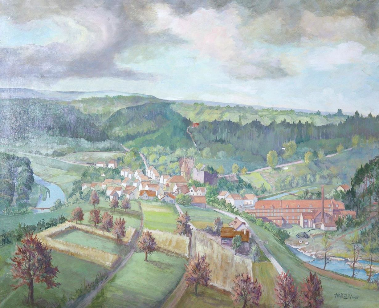Große Abbildung Nr.1: 125-3252 Papierfabrik: (Deutschland, Pforzheim)