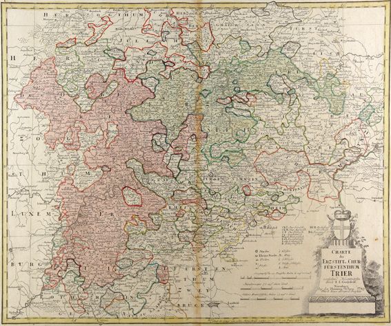Große Abbildung Nr.1: 125-3284 Trier, Erzbistum.: (Deutschland)