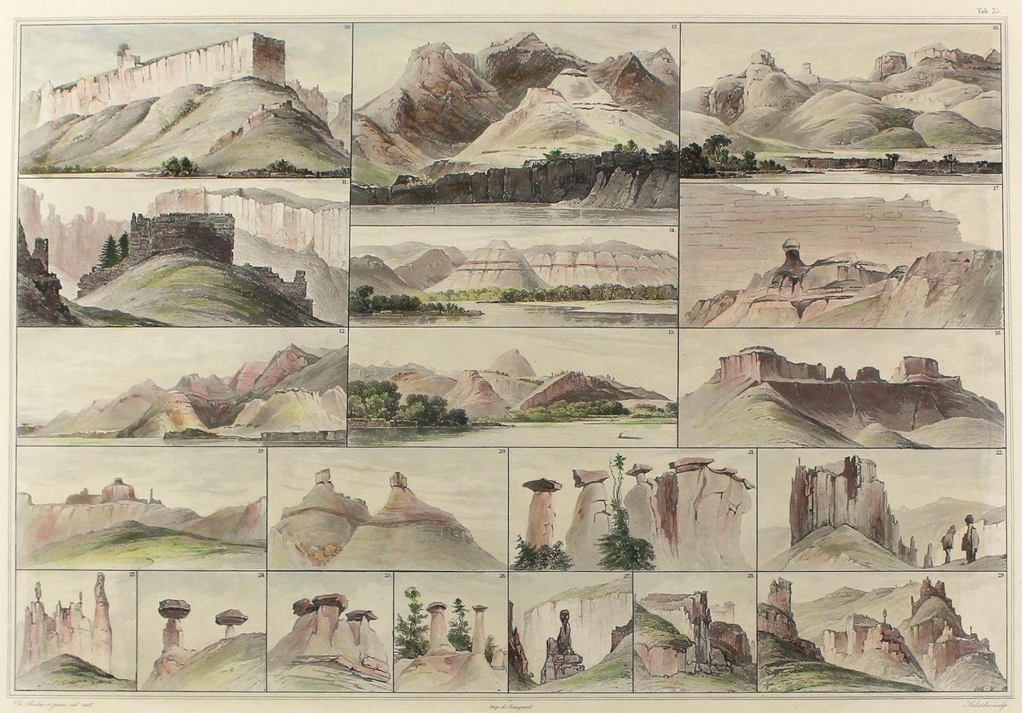 Große Abbildung Nr.1: 125-3298 Bodmer, Karl.: (Ausland, Amerika)