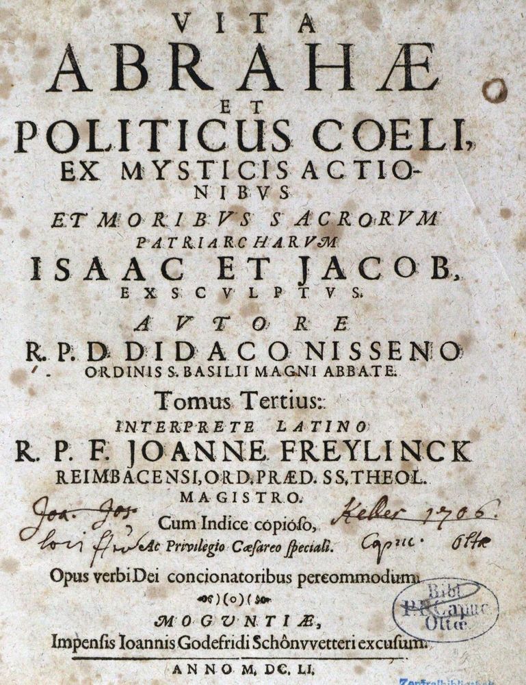 Große Abbildung Nr.3: 125-330 Niseno,D.: (Alte Drucke, Handschriften und Theologie)