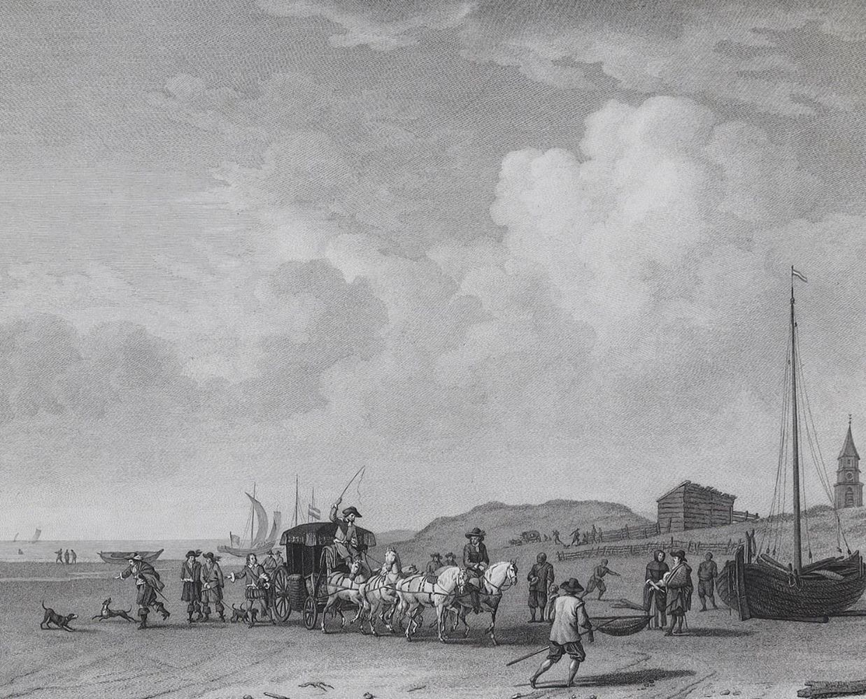 Große Abbildung Nr.1: 125-3319 Den Haag.: (Ausland, Benelux, Schevelingen)