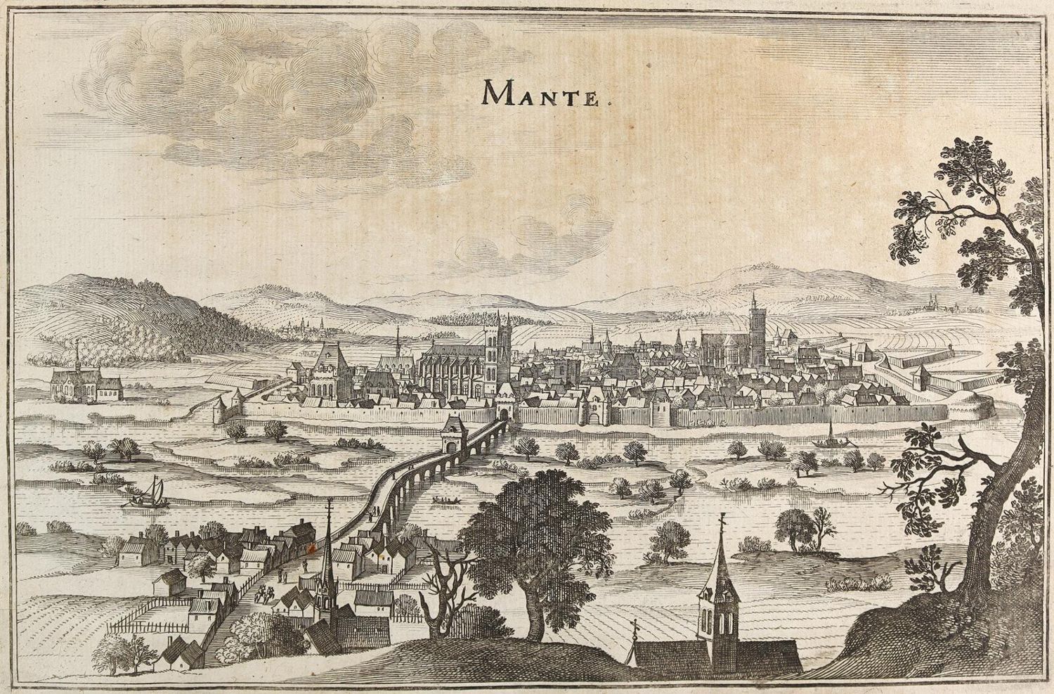 Große Abbildung Nr.1: 125-3334 Merian, M.: (Ausland, Frankreich)