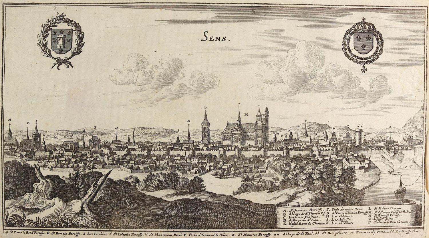 Große Abbildung Nr.4: 125-3334 Merian, M.: (Ausland, Frankreich)