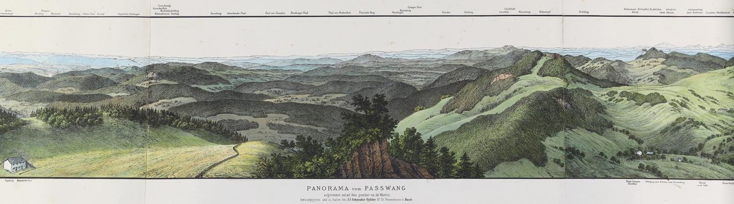 Große Abbildung Nr.1: 125-3407 Passwang.: (Ausland, Schweiz)