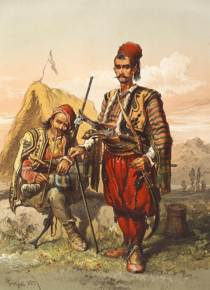 Große Abbildung Nr.1: 125-3436 Wächter, Kroaten.: (Ausland, Türkei)