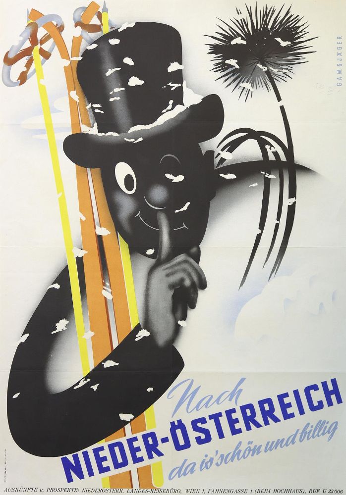 Große Abbildung Nr.1: 125-3475 Gamsjager, Josef: (Plakate)