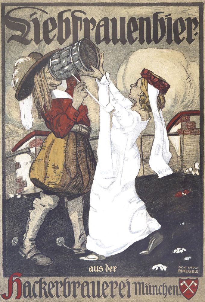 Große Abbildung Nr.1: 125-3479 Naegele, Otto Ludwig: (Plakate, Getränke, Bier)