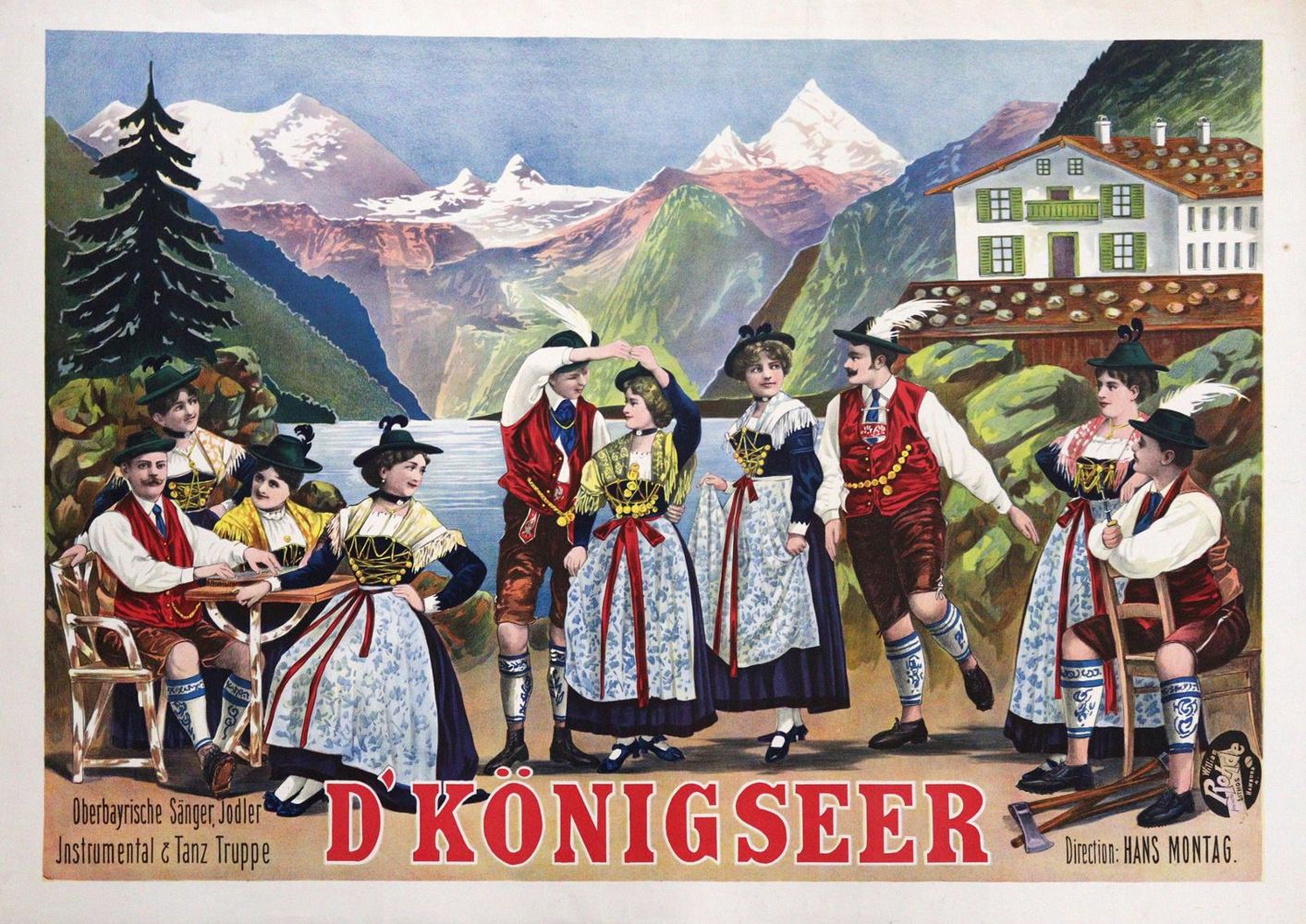 Große Abbildung Nr.4: 125-3505 Konvolut: (Plakate)
