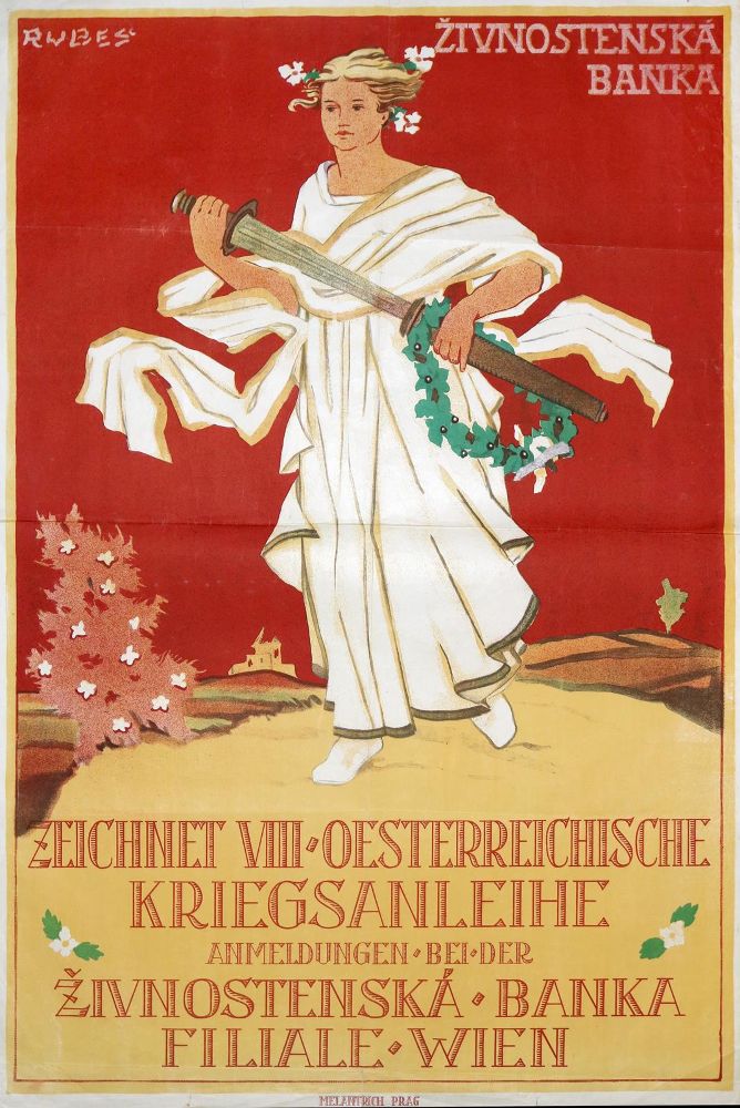 Große Abbildung Nr.1: 125-3516 Konvolut: (Plakate, Kriegsanleihe)