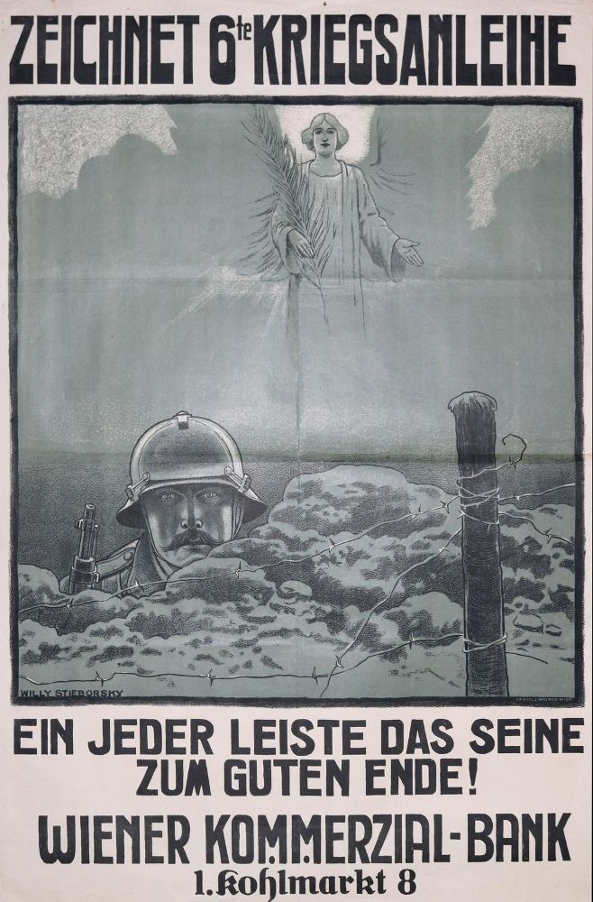 Große Abbildung Nr.2: 125-3516 Konvolut: (Plakate, Kriegsanleihe)