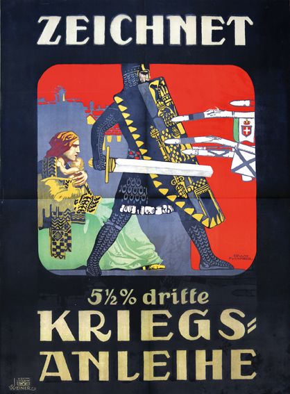 Große Abbildung Nr.1: 125-3528 Puchinger, Erwin: (Plakate, Kriegsanleihe)