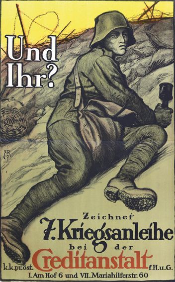 Große Abbildung Nr.1: 125-3530 Roller, Alfred: (Plakate, Kriegsanleihe)