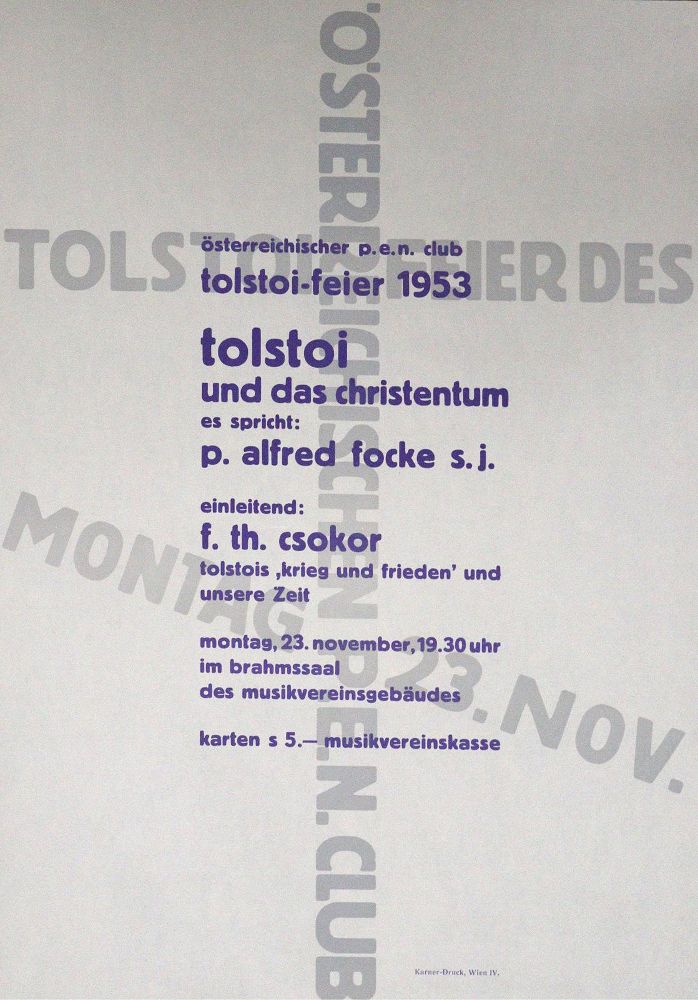 Große Abbildung Nr.20: 125-3532 Kultur.: (Plakate)