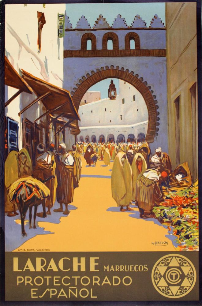 Große Abbildung Nr.1: 125-3546 Bertuchi, Mariano: (Plakate, Marokko)