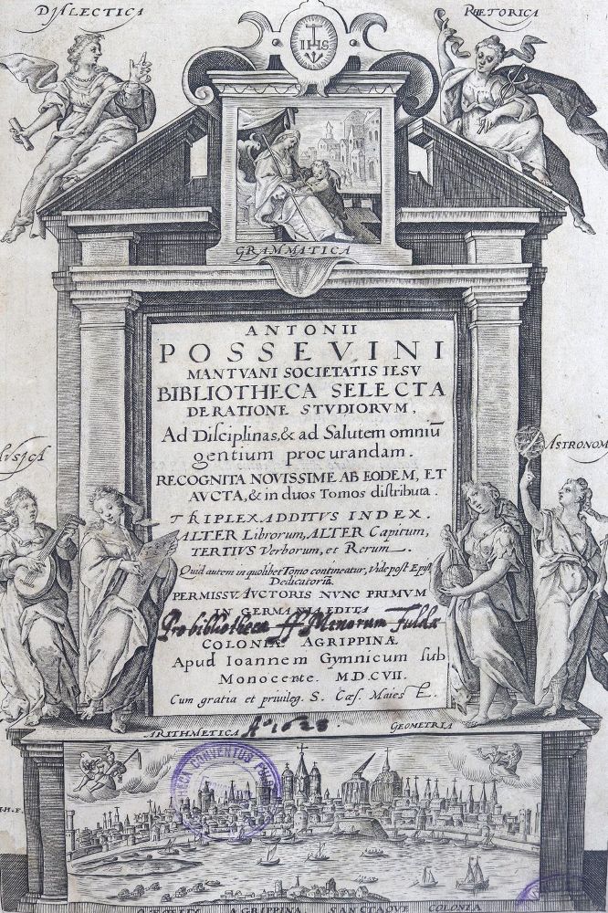 Große Abbildung Nr.1: 125-355 Possevino,A.: (Alte Drucke, Handschriften und Theologie)