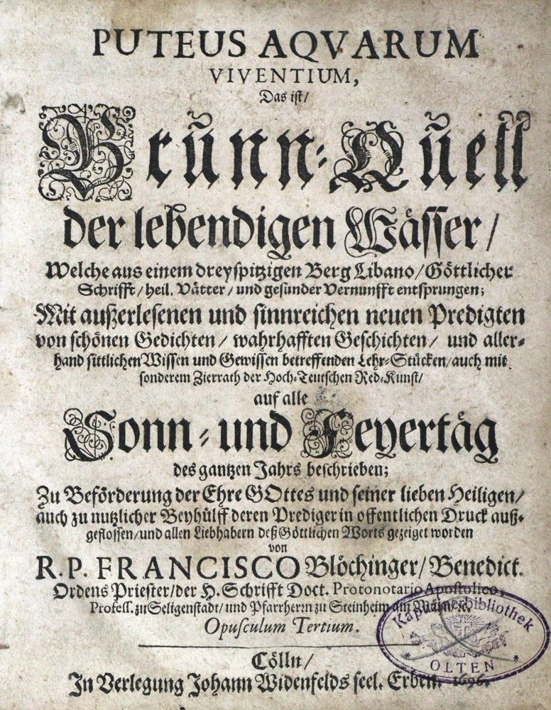 Große Abbildung Nr.7: 125-357 Sammlung: (Predigten)
