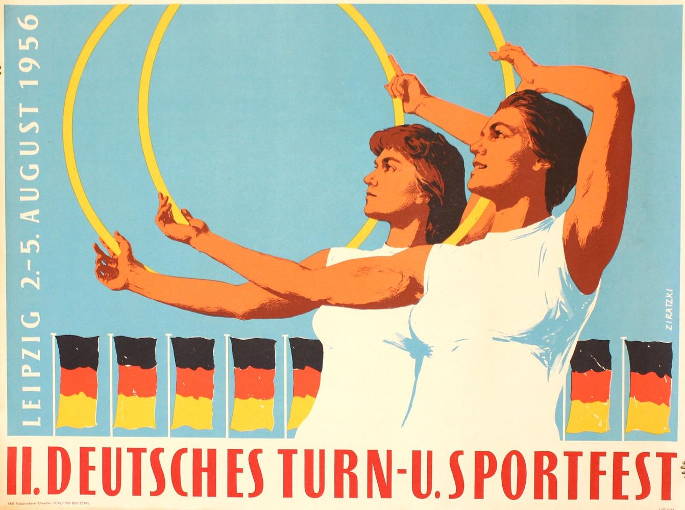 Große Abbildung Nr.3: 125-3574 Rückgänge: (Plakate)