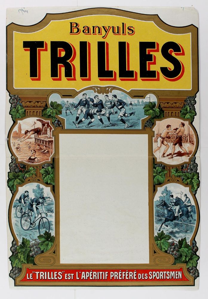 Große Abbildung Nr.1: 125-3597 Banyuls Trilles.: (Plakate, Sport)
