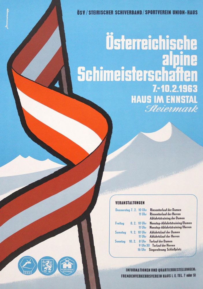 Große Abbildung Nr.15: 125-3598 Sammlung: (Plakate, Sport)